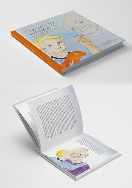 Cover von Max, sein Opa und Columba