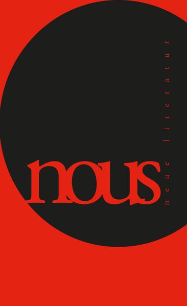 Cover von Nous – Neue Literatur
