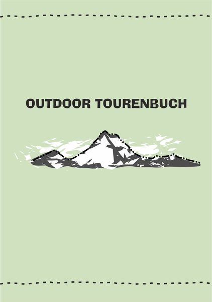 Cover von Outdoor Tourenbuch