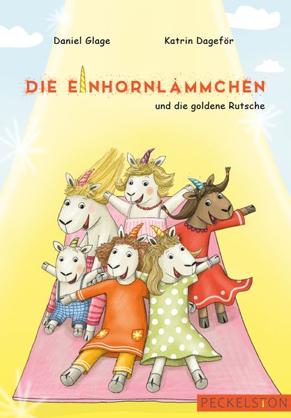 Cover von Die Einhornlämmchen und die goldene Rutsche