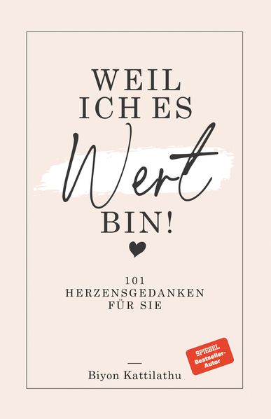 Cover von Weil ich es wert bin!