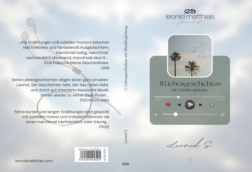 Cover von 11 Liebesgeschichten mit Musikbegleitung