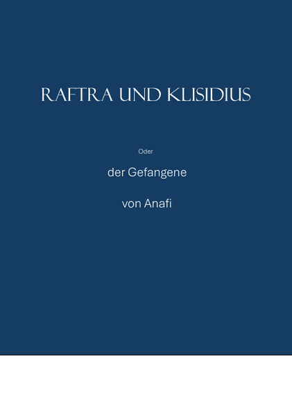 Cover von Raftra und Klisidius