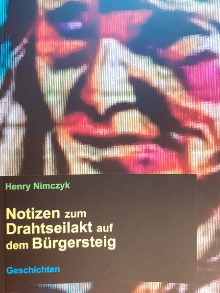 Cover von Notizen zum Drahtseilakt auf dem Bürgersteig