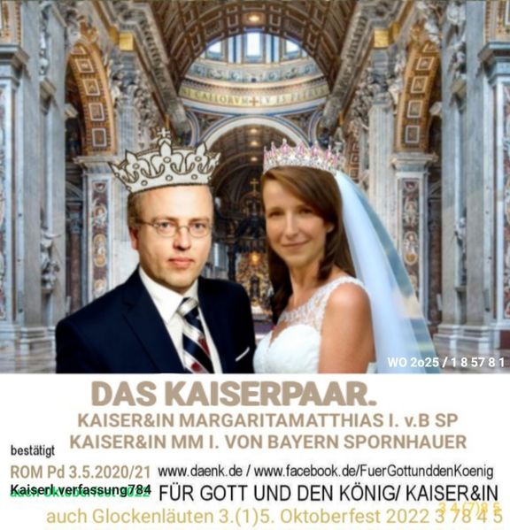Cover von KAISER&IN DAS KAISERPAAR MARGARITAMATTHIAS I. v.B SP VON BAYERN SPORNHAUER