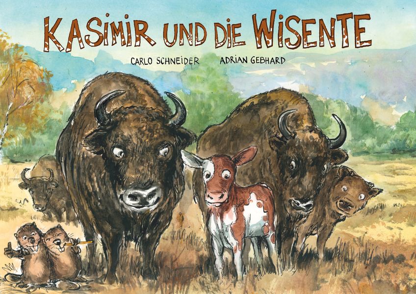 Cover von Kasimir und die Wisente