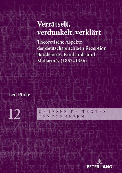 Cover von Verrätselt, verdunkelt, verklärt