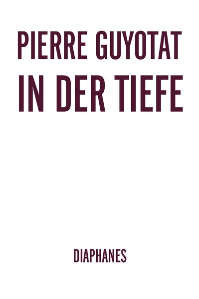 Cover von In der Tiefe