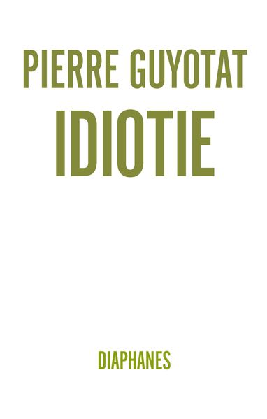 Cover von Idiotie