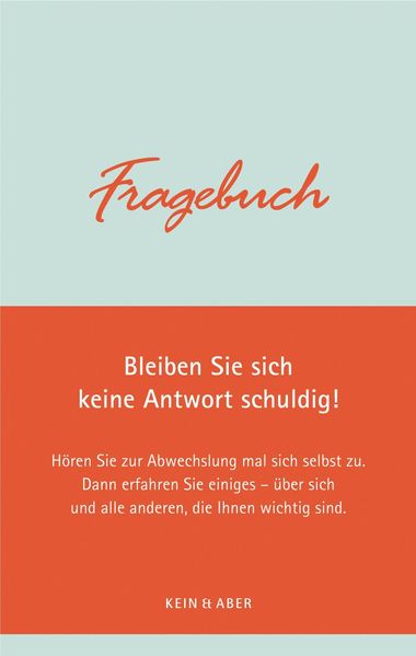 Cover von Fragebuch