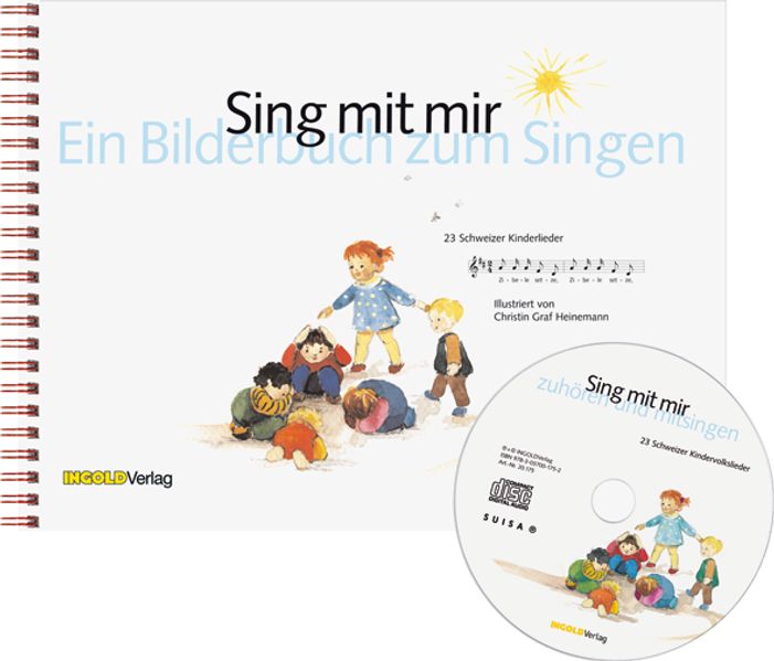 Cover von Sing mit mir – Bilderbuch mit Audio CD