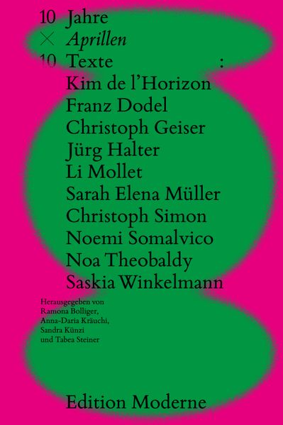 Cover von 10 x 10 Jahre Aprillen Texte