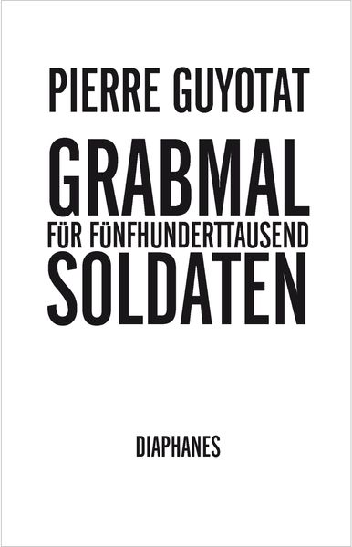 Cover von Grabmal für fünfhunderttausend Soldaten