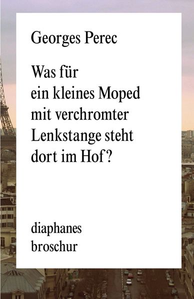 Cover von Was für ein kleines Moped mit verchromter Lenkstange steht dort im Hof?