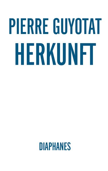 Cover von Herkunft