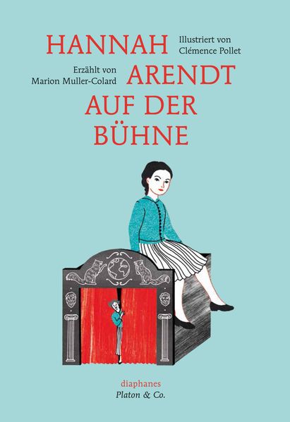Cover von Hannah Arendt auf der Bühne