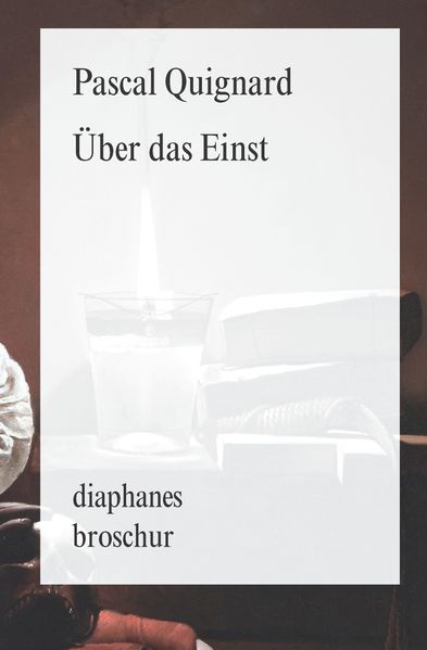 Cover von Über das Einst