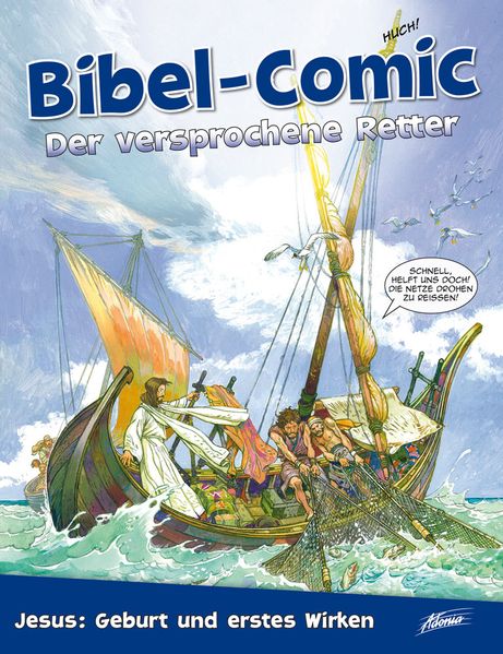 Cover von Bibel-Comic – Der versprochene Retter