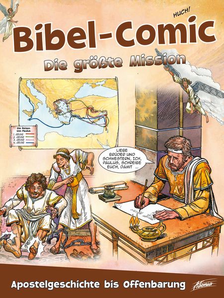 Cover von Bibel-Comic – Die größte Mission