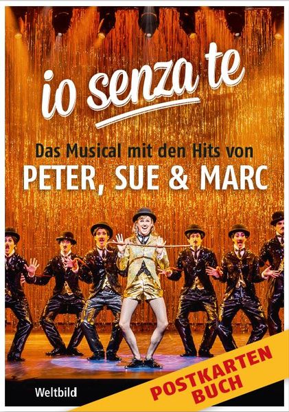 Cover von io senza te – Postkartenbuch