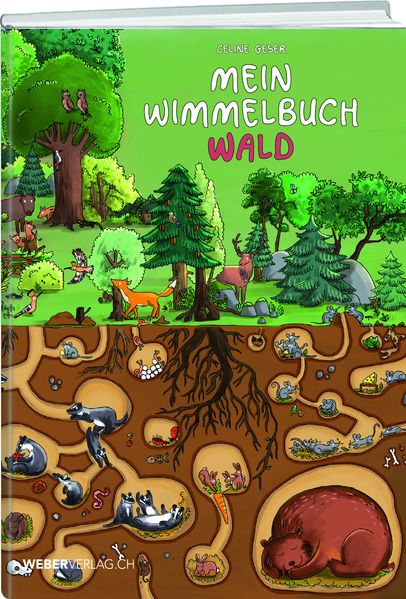 Cover von Mein Wimmelbuch Wald