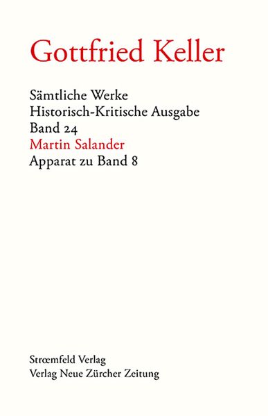Cover von Sämtliche Werke. Historisch-Kritische Ausgabe / Sämtliche Werke. Historisch-Kritische Ausgabe