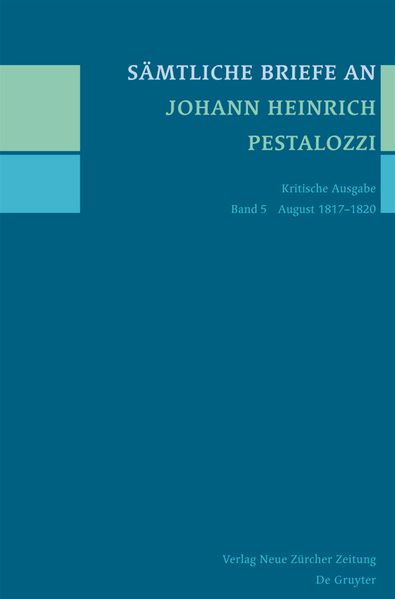 Cover von Sämtliche Briefe an Johann Heinrich Pestalozzi