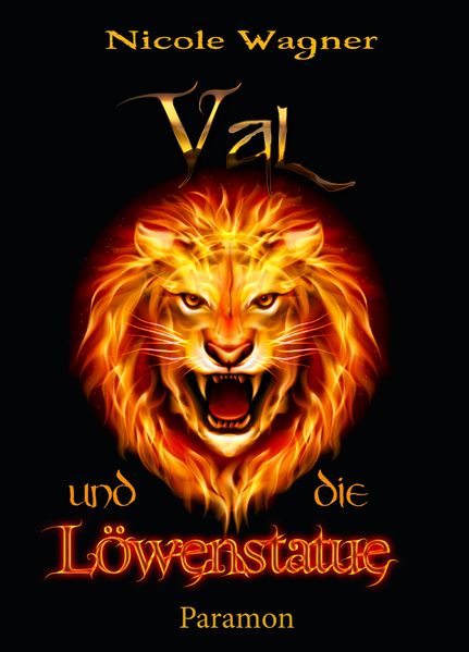 Cover von Val und die Löwenstatue