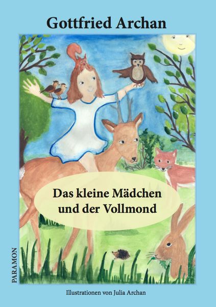 Cover von Das kleine Mädchen und der Vollmond