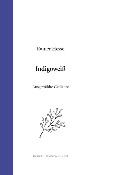 Cover von Indigoweiß