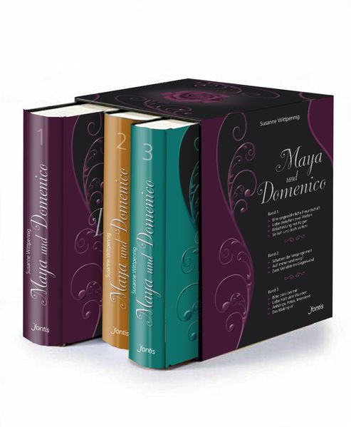 Cover von Die komplette „Maya und Domenico“-Serie im Schuber (3 Bücher)
