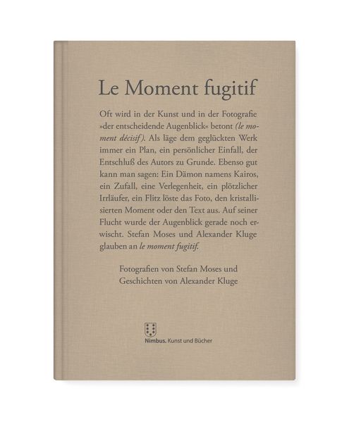 Cover von Le Moment fugitif