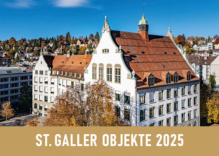 Cover von St. Galler Objekte 2025