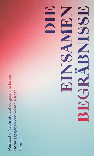 Cover von Die einsamen Begräbnisse