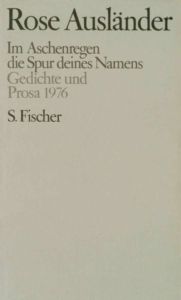 Cover von Im Aschenregen / die Spur deines Namens