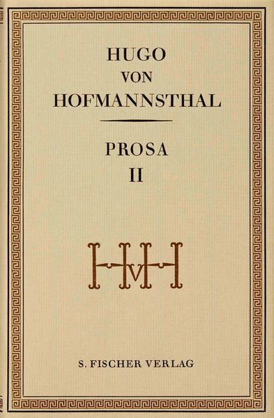Cover von Prosa II