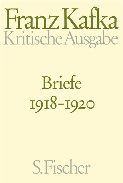 Cover von Briefe 1918-1920