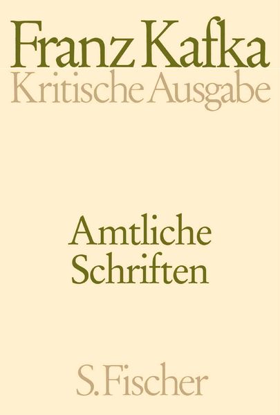 Cover von Amtliche Schriften