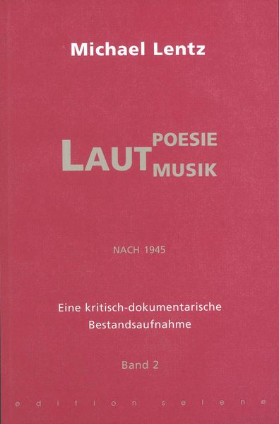 Cover von Lautpoesie/-musik nach 1945