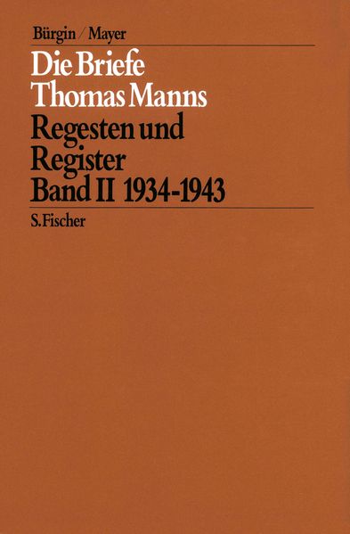 Cover von Die Briefe 1934 bis 1943.