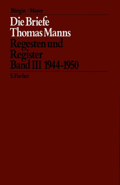 Cover von Die Briefe 1944 bis 1950