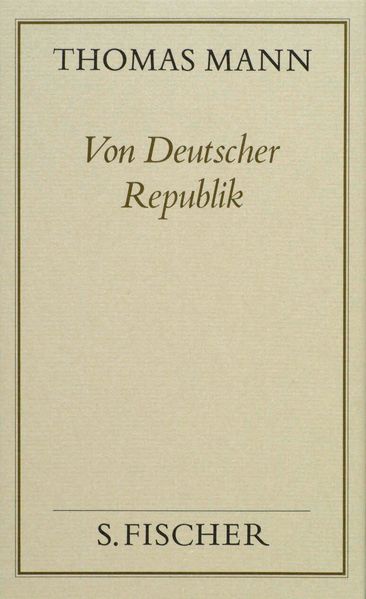 Cover von Von Deutscher Republik
