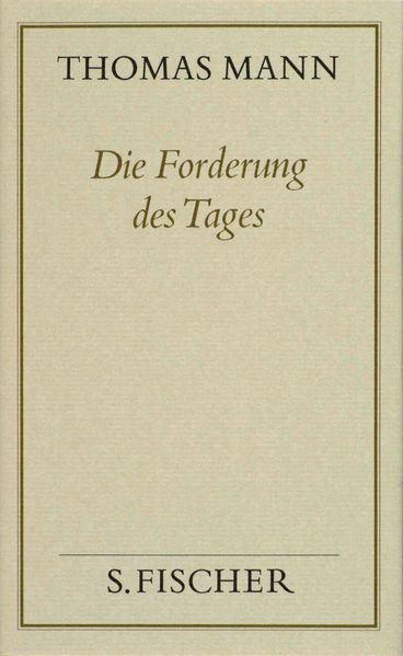 Cover von Die Forderung des Tages