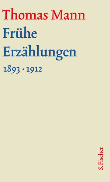 Cover von Frühe Erzählungen 1893-1912