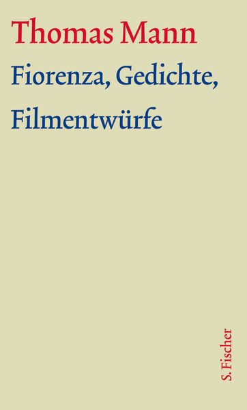 Cover von Fiorenza, Gedichte, Filmentwürfe