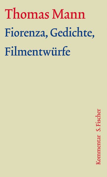 Cover von Fiorenza, Gedichte, Filmentwürfe