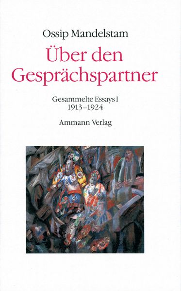 Cover von Über den Gesprächspartner – Gespräch über Dante (2 Bde.)