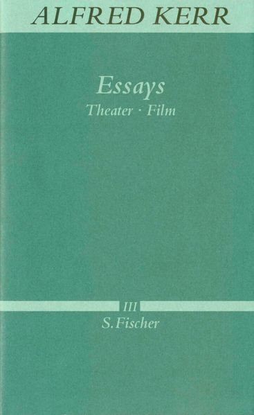 Cover von Essays
