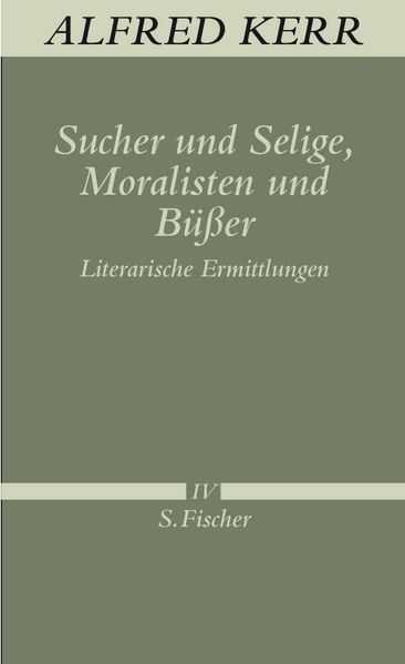 Cover von Sucher und Selige, Moralisten und Büßer