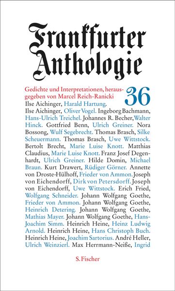 Cover von Frankfurter Anthologie